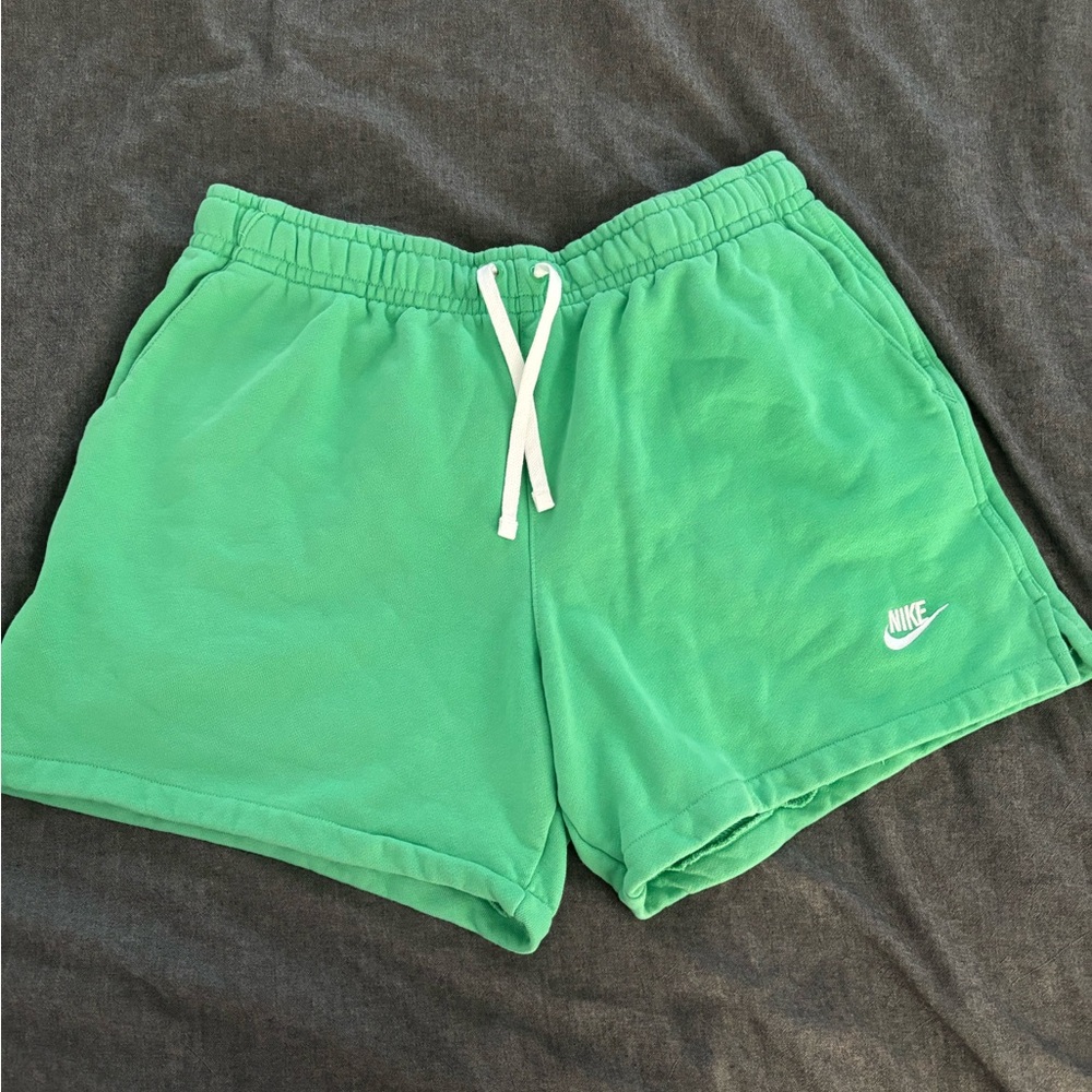 Nike Green Sports Shorts